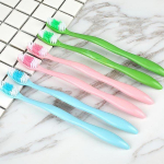 Bambusest s&uuml;si pehmete harjastega t&auml;iskasvanute hambahari &ndash; &uuml;hekordselt kasutatav ja keskkonnas&otilde;bralik Mermaid 806 medium bristle