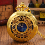 Luksuslik Mood Meeste &Otilde;&otilde;nes Kujundusega Kuldse Kvartskell Taskukell Kaelakeega, Isadep&auml;eva Kingitus, Ideaalne Valik Kingitusteks