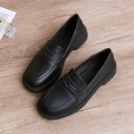 Mood 2024 Br&auml;ndikingad Daamide &Uuml;hev&auml;rvilised Nahast Madalad Kingad Naine Oxford Ruudukujulise Varba Slip-On Loafers &Otilde;pilased Derby Bullock Naiste &Otilde;mmeldud Mokassiinid 4.5 must