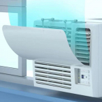 T&auml;iesti uus &otilde;hukonditsioneeri deflektor korpuse tuulesuunaja &otilde;husuunaja jaoks AC deflektori seinaosa reguleeritav disain CHINA