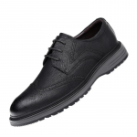 Uus Mood K&auml;sitsi Valmistatud Meeste Oxford Kingad Libisemiskindlad Nahast Brogue Kleitkingad Klassikalised &Auml;ri Deitimise Loaferid Ametlikud Peokingad 38 hall v&auml;rv