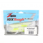 Zman Soft Lure Shrimpz 3,5 tolli 4/Pack Glow Chart Saba (2321)