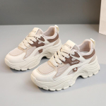 Moodsad naiste paksud tossud Suvised kerged spordijooksutossud Moodne paks tald K&otilde;rgendatud isa tossud Zapatillas De Deporte 35 khaki
