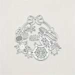 DIY j&otilde;ulud lumehelves rippuvad puuviljakombinatsioonid metallist reljeefne s&uuml;sinikterasest nuga stants l&otilde;ikamispaber stants s&ouml;&ouml;vitus l&otilde;ikenoa matriits h&otilde;be