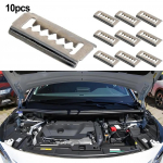 Auto Plastikklipps Auto Mootori Kere Auto Mootori Kere Kinnitus Metallklamber P&otilde;hjaaluse Kinnitus Pikaajaline Kasutus Sobib CHINA