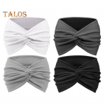 4 tk veniv pehme peapael Hea elastse s&otilde;lme disainiga juuksepael, &uuml;hev&auml;rviline veniv pestav peapael juuste aksessuaar 1