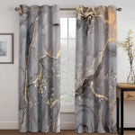 2 paneeli marmorkardinad roosad kuldsed hallid kardinad luksuslikuks magamistoaks elutoaks. k&ouml;&ouml;gi aknakardinad. 200W240H(CM)79x95in&Rod Pocket