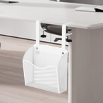 under Table Storage Holder Clamp on Desk Basket Side Rack for Bathroom must