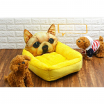 Cartoon Shape Koera Kennel Soe kassi Kennel Lemmiklooma kennel Madrats Lemmikloomatarbed Lemmiklooma kennel Koera matt M 45*55cm