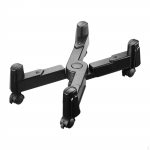 Computer Host Bracket Case Easy to Use with Caster Sturdy Movable Rack CPU