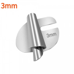 8tk roostevabast terasest &otilde;mblusvaltsitud &auml;&auml;risjalg 3mm-10mm universaalne &otilde;mblusmasina pressjalg DIY Crafts hemming puller tool