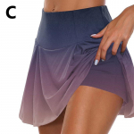 1 tk suvep&uuml;ksid Polka Dots Joogap&uuml;ksid Seelik Print Fitness Seelikud Tantsu naiste jooksmine Sportlik S