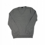 Szary elegancki sweter męski J. CREW L - Used