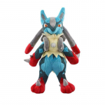 PKM Lucario pl&uuml;&uuml;sis nukum&auml;nguasjad Aquali pehme t&auml;idisega pl&uuml;&uuml;sm&auml;nguasjad lastele