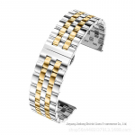 Nutikas roostevabast terasest rihm Samsungi kelladele, Huawei GT3-le ja Apple Watchile &ndash; viie helmega disain. Samsung Huawei 16mm [no arc]