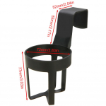 Automaatne joogihoidja TPR veeklaasi tugi kaasaskantav tagaistme pudelihoidja multifunktsionaalne riputatav kinnitus auto tarvikud