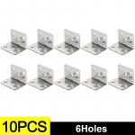 Hulgim&uuml;&uuml;gi universaalne roostevabast terasest nurgaklamber 90 kraadi t&auml;isnurgaga fikseeritud kronstein Puitm&ouml;&ouml;bli voodiraami kapi tarvik