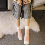 Naiste korallfliissokid pluss fliis, et hoida sooja, kodused p&otilde;randasokid, torusokid One size roosa