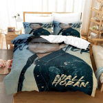 3D prindiga Niall Horani voodipesukomplekt, tekikott, tekk, voodikomplekt, tekikott, padjap&uuml;&uuml;r, king size, queen size, &uuml;heinimesevoodi, poistele, t&uuml;drukutele, t&auml;iskasvanutele US Twin 173x218cm