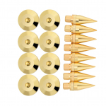 8 Pairs 6 x 36MM Copper Speaker Spike Isolation Stand  Base Pad Feet Mat