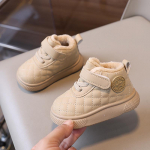 Talvised libisemiskindlad sametjalatsid 0&ndash;3-aastastele lastele &ndash; pehme tald, soe puuvill 12cm, Size 16