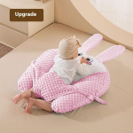 Heitgaasipadi beebile, kes magab altid, et leevendada beebi soolegaasi. Lennuki pea-up, et v&auml;ltida oksendamist ja kallakuid imetamise padi With trouser pocket roosa