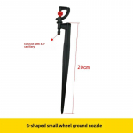 G-t&uuml;&uuml;pi p&ouml;&ouml;rlev v&auml;ikese rattaga 18 cm mikropihustiga aia kastmisvihmut