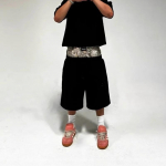 Unisex Y2K kamuflaaž topelt v&ouml;&ouml;kohaga l&uuml;hikesed p&uuml;ksid Harajuku tikitud vabaaja sport l&uuml;hikesed naiste hiphop k&otilde;rge v&ouml;&ouml;kohaga t&auml;navar&otilde;ivaste p&uuml;ksid M