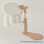 Reguleeritav P&ouml;&ouml;rlev T&auml;isp&ouml;&ouml;gipuust Tikandiraam - Kaasaskantav &Uuml;mmargune Ristpiste Raam Frame + 20cm Bamboo Hoop