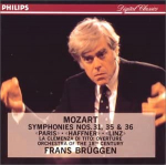 CD 18. SAJANDI ORKESTER, MOZART; BR&Uuml; - Mozart: S&uuml;mfooniad Pariis Huffner Li PHCP10551 Jaapan ObiKlassikaline Kasutatud