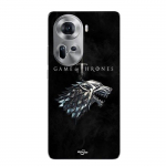 Coque de t&eacute;l&eacute;phone - Maniacase - Oppo Reno 11 5G - Silicone - Souple - Game Of Thrones House Stark
