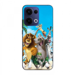 Coque de t&eacute;l&eacute;phone - Maniacase - Oppo Reno 13 5G - Silicone - Souple - Madagascar Anime