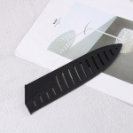 Must plastikust k&ouml;&ouml;ginoa tera kaitse&uuml;mbrise kate 8-tollise noa jaoks