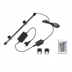 LED Akvaariumivalgusti K&otilde;rge Heledus LED Helmed Mitu Režiimi Veealune Akvaariumi Valgusti Kaugjuhtimispuldiga EU Plug 38cm /15.0in