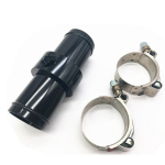 Alumiinium Must Inline Radiaatorivooliku Temperatuurianduri Adapter 3/8 NPT