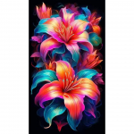 Fantaasia Valge Lilleline Maastik Strasspilt 5D Ise-tee Teemantmaal Mosaiik Lill Tikand Suurem&otilde;&otilde;tmeline ristpiste Full Round 40x80CM