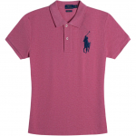 Polo Ralph Lauren Big Pony Tikitud L&uuml;hikeste Varrukatega Polo S&auml;rk Naiste topid 211661697-052 XS