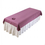 Couch Cover for Salon with Face Opening, Portable Protector Beauty Bed in Indoor Settings