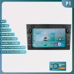 Hizpo Android 14 Autoraadio DSP Traadita Carplay Auto Opel Astra H J 2004 Vectra Vauxhall Antara Zafira Corsa C D Vivaro Meriva Veda jaoks B P1 4Core 1G 32G