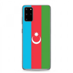 Coque T&eacute;l&eacute;phone &ndash; Samsung &ndash; Galaxy S20 Ultra &ndash; Drapeau Azerba&iuml;djan &ndash; Souple &ndash; mitmev&auml;rviline