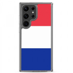 Coque T&eacute;l&eacute;phone - Samsung - Galaxy S23 - Drapeau France - Souple - Mitmev&auml;rviline