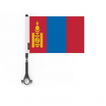 Drapeau - mongoolia - 10 t&uuml;kki - 14 x 21 cm - pol&uuml;ester - v&auml;limine