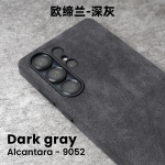 Magnetiline ALCANTARA &uuml;mbris Samsung Galaxy S25 S24 Ultra 5G jaoks Luksuslik &Auml;ri Superauto Sama kunstnahast telefoni&uuml;mbrised for S25 Ultra tumehall v&auml;rv