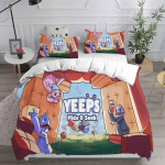 M&auml;ng Yeeps: Peituse ja Otsimise Voodipesukomplektid Voodikate Tekk Tekikott Padjap&uuml;&uuml;r 2-3 Osaline Komplekt Laste T&auml;iskasvanute Magamistoa Kaunistus EU Twin 135x200cm
