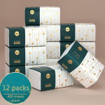 30 pakki paberk&auml;ter&auml;tikuid T&auml;is pakend Taskukohane Majapidamispaber Majapidamispaberist salvr&auml;tikud Paberk&auml;ter&auml;tikud Tualettpaber 12 packs sinine