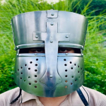 Solaire Ristis&otilde;itja Kiiver Keskaegne Ratsu Suur Kiiver Dark Souls Inspired Soomuskiiver Cosplay, LARP Kollektsion&auml;&auml;ridele Parim Kingitus Talle