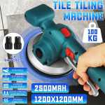 1000W 100Kg Plaatide Kleepimise Masin Plaatide Vibraator Imuotsik Reguleeritav Kaasaskantav Automaatne P&otilde;randa Vibraator Tasandust&ouml;&ouml;riist 1/2 Akuga 1*Battery