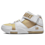 Nike Zoom Lebron 2 Retro Maccabi 2022 Meeste tossud Valge Metallik-Kuldne Varsity-Punane DJ4892-100 40