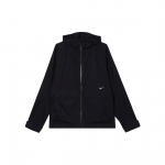 Nike &uuml;hev&auml;rviline kapuutsiga jakk seistes kraega meestele Jakid Must DQ6641-010 M