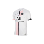 Nike Paris Saint-Germain v&otilde;&otilde;rsilgune l&uuml;hikeste varrukatega treenings&auml;rk 21-22 hooaeg Mehed Spordis&auml;rgid Valge CV7902-101 L